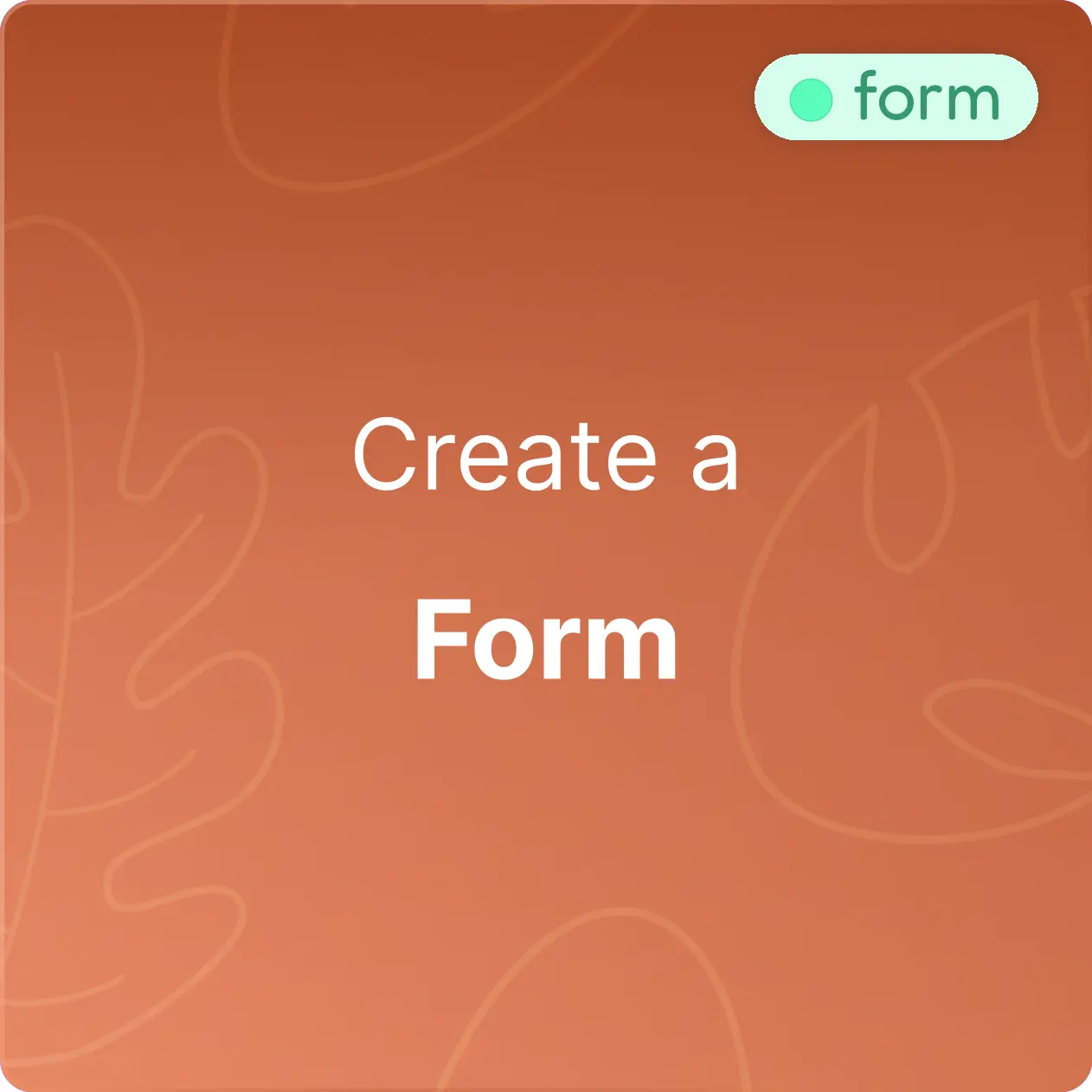 Create a form