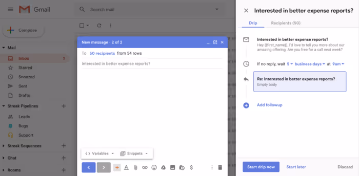 Our data suggest most people want to use follow up emails to get more responses.
