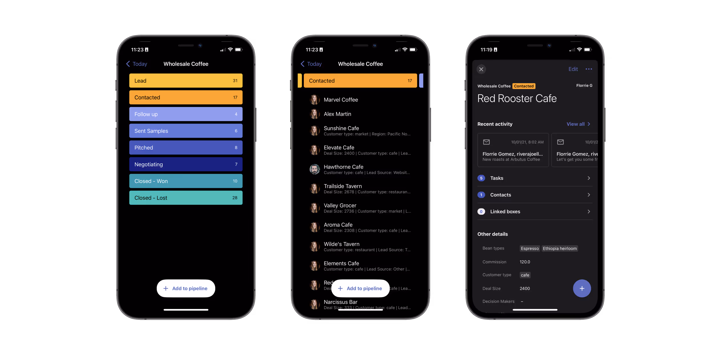 Email tracking, design updates, and new features for iOS app