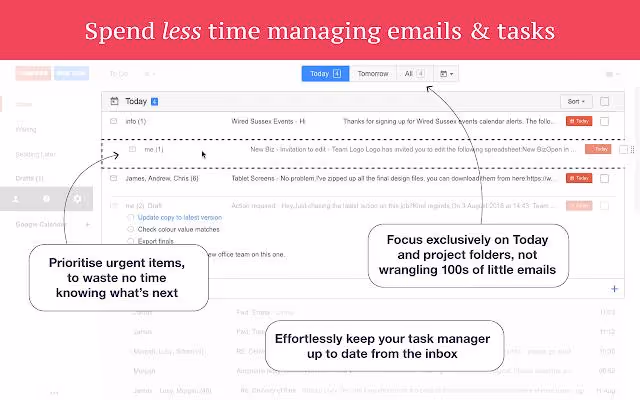 ActiveInbox is one of many Gmail add-ons that allow you to Organize Gmail™ tasks