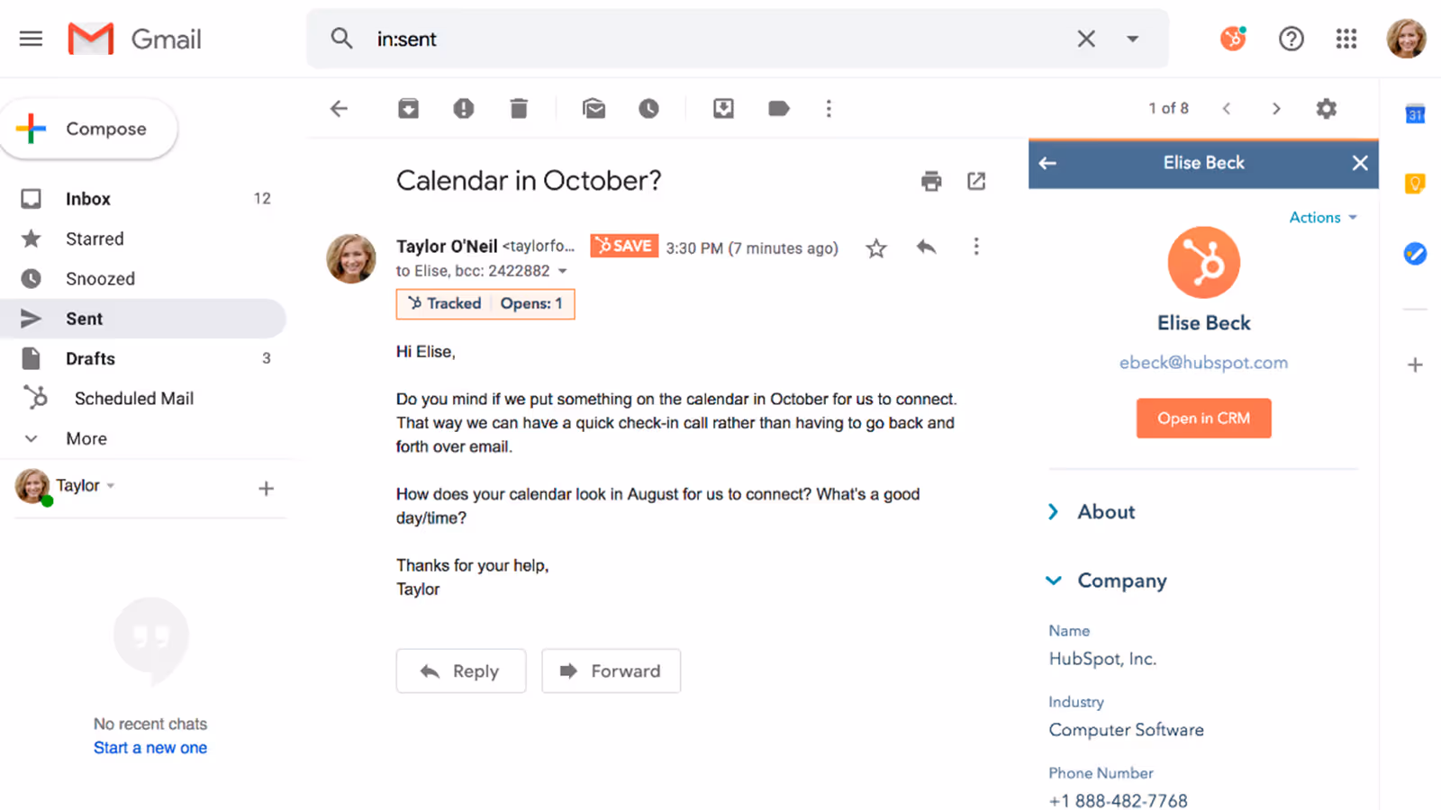 Gmail HubSpot Integration | Connect Them Today