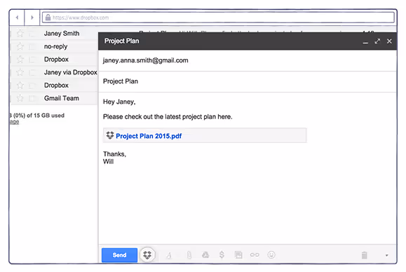 Bring Dropbox to your Gmail account | Dropbox Blog