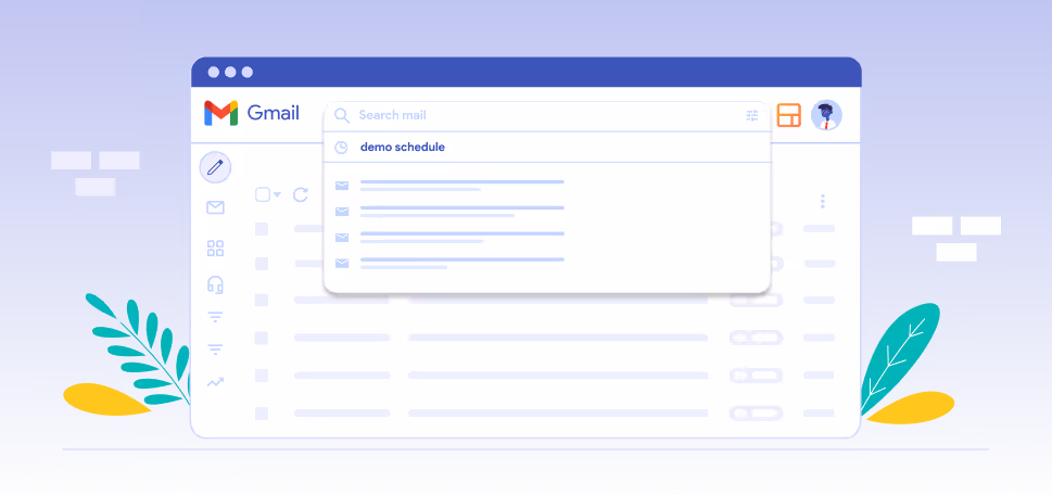 How to delete your Gmail search history