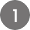 the number one in a grey circle