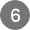 the number six in a grey circle