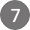 the number seven in a grey circle