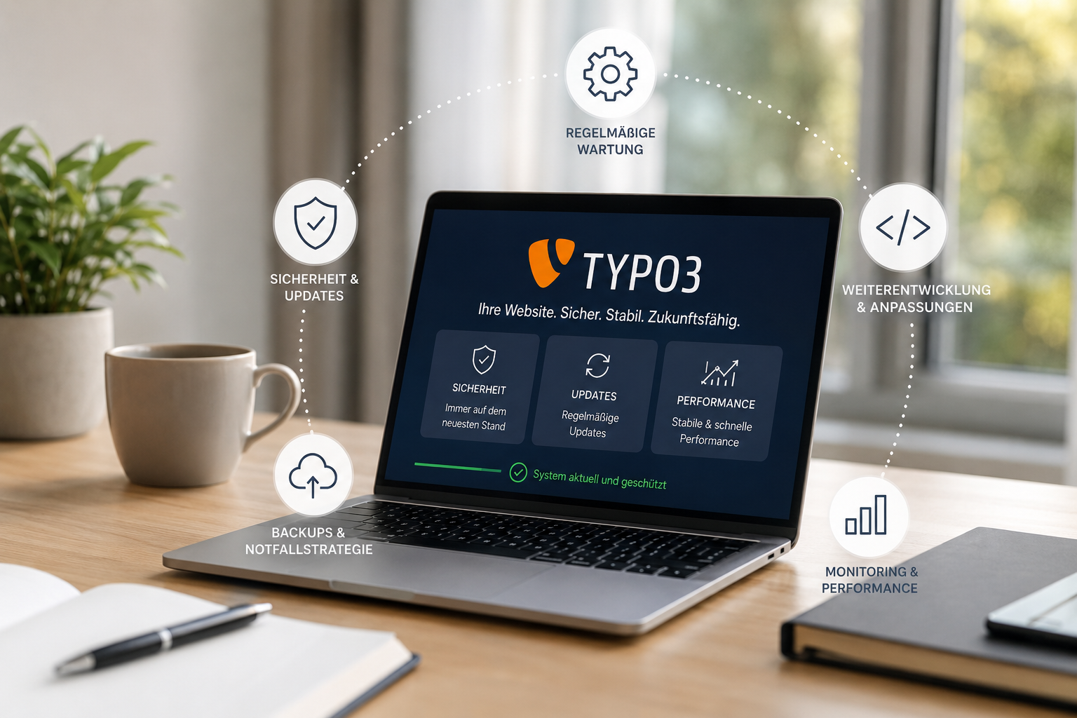Dashboard mockup