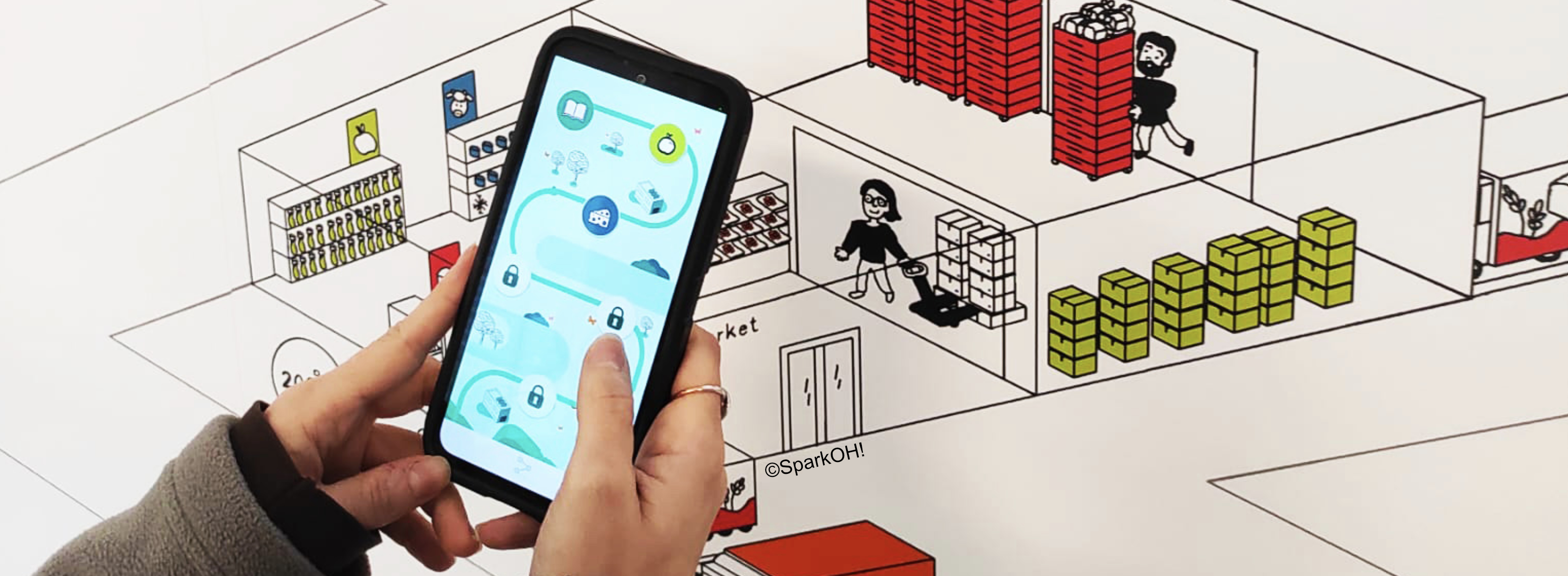 Les coulisses de mon assiette, une enquête interactive