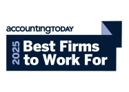 Accounting Today 2025 Best Firms to Work For