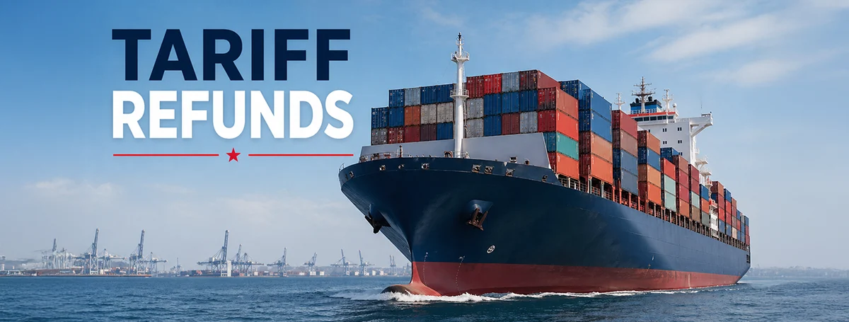 tariff refunds - cargo ship