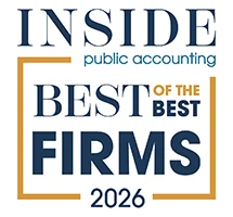 Inside Public Accounting Best of the Best Firms 2026