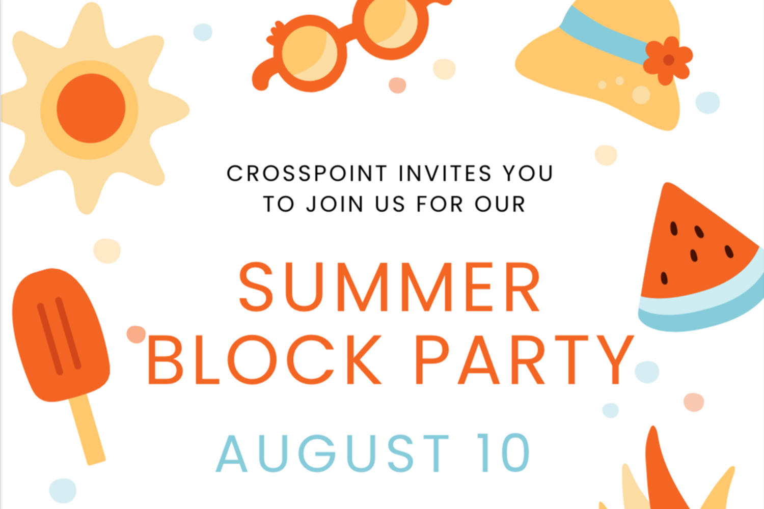 Summer Block Party at Crosspoint
