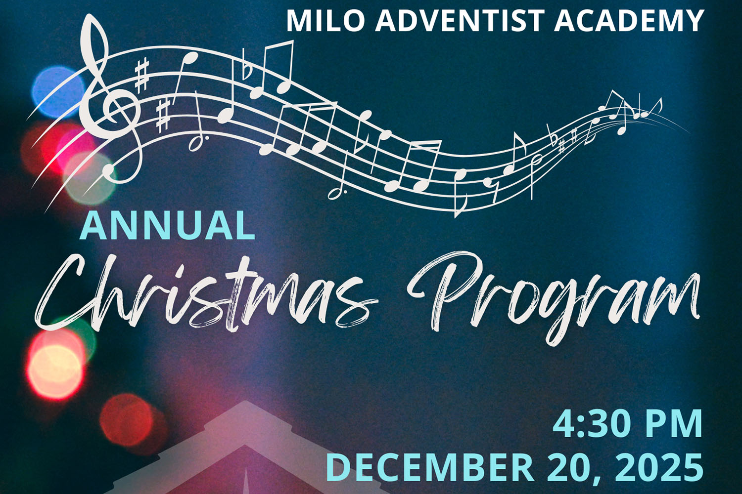 Milo Adventist Academy Christmas Program