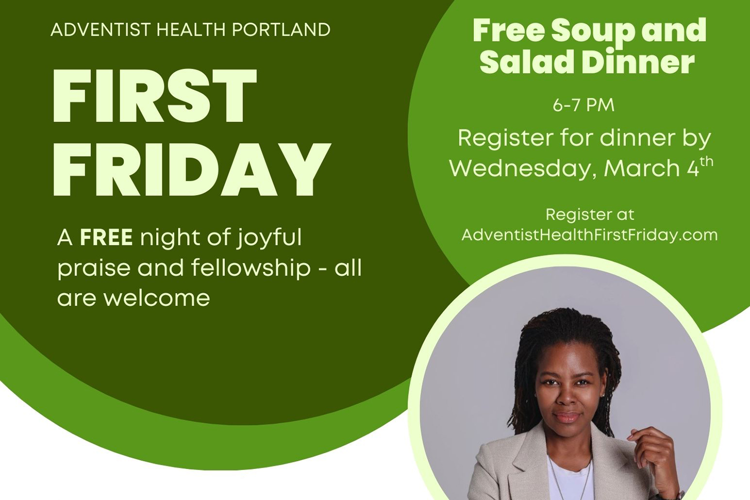 Adventist Health First Friday: March 2026