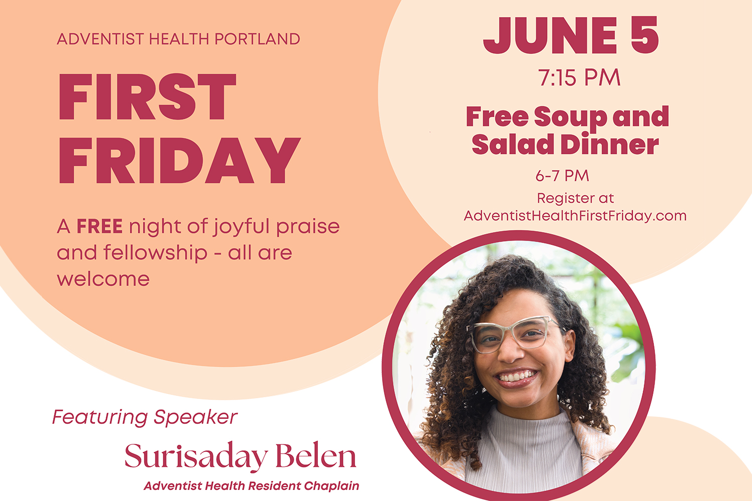 Adventist Health First Friday: June 2026