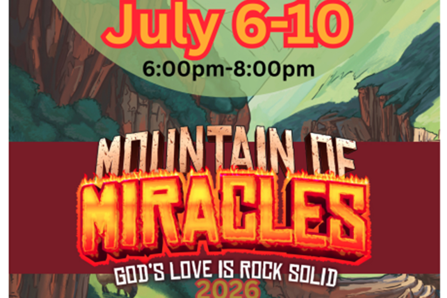 Mountains of Miracles at Medford Church VBS