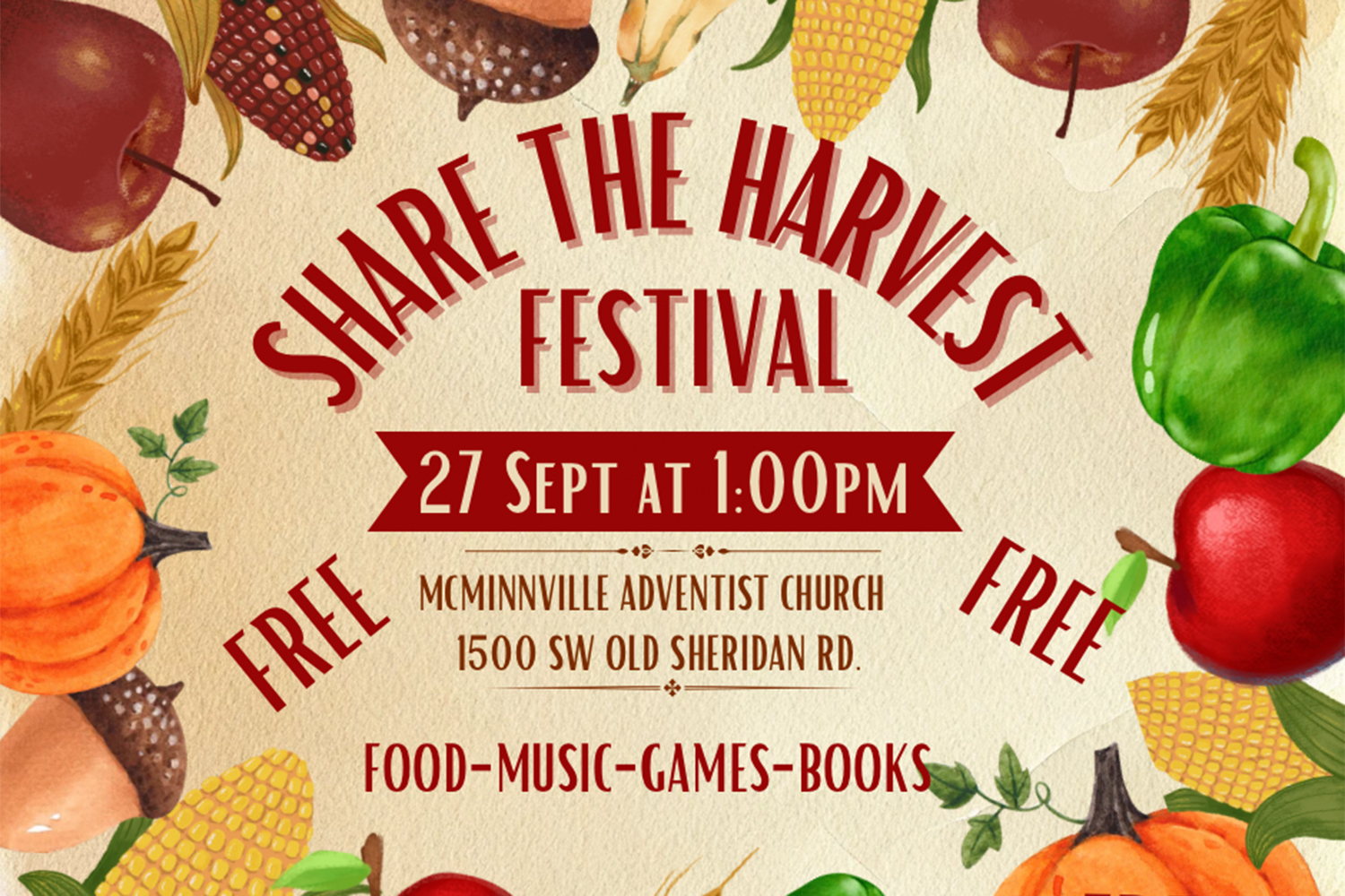 2nd Annual Share the Harvest Festival