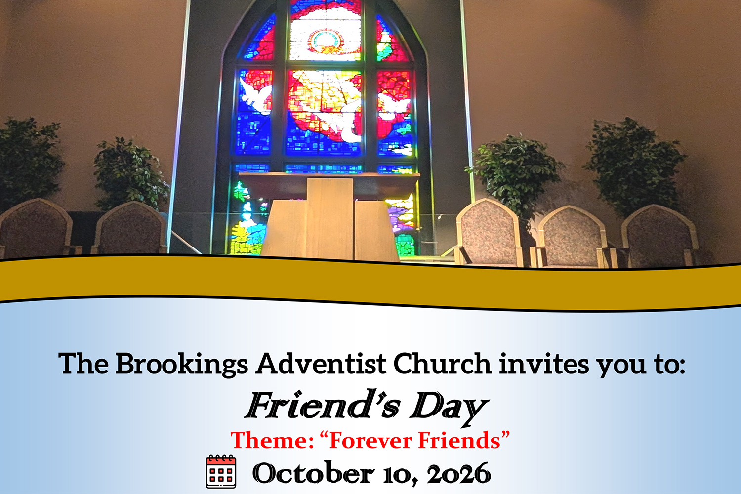 Friends Day at Brookings Adventist Church