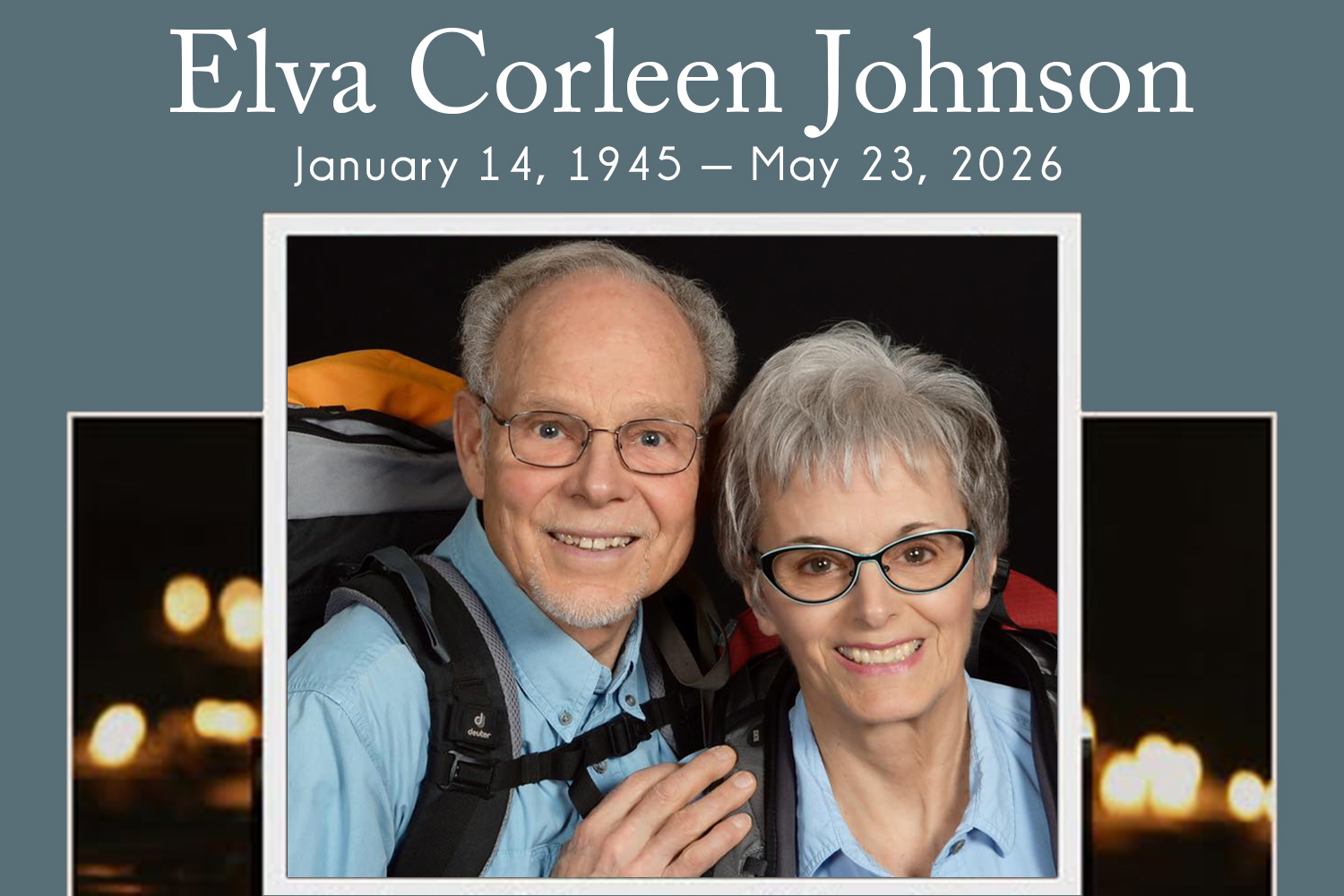 Memorial Service for Corleen Johnson