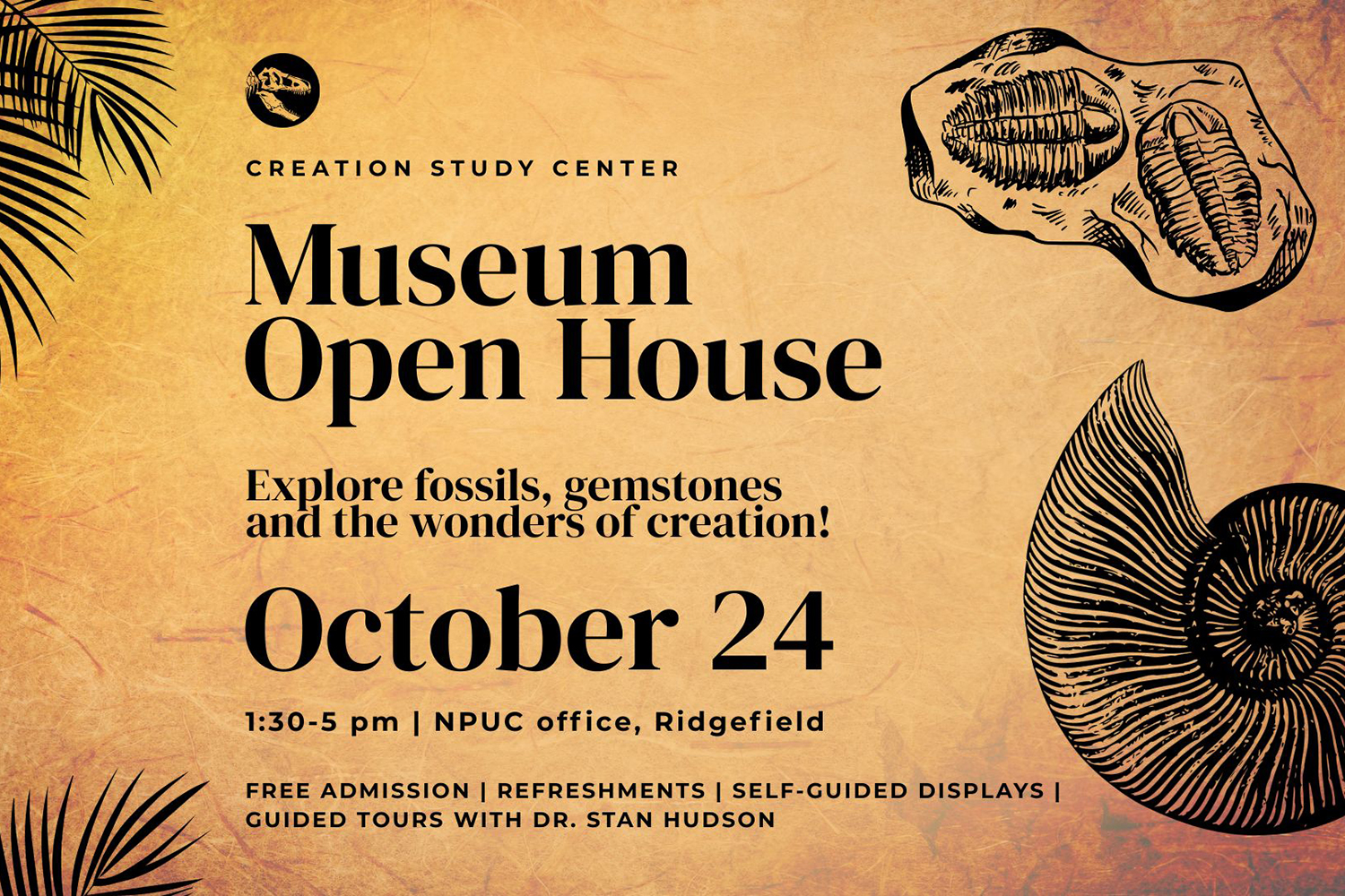 Creation Study Center Museum Open House