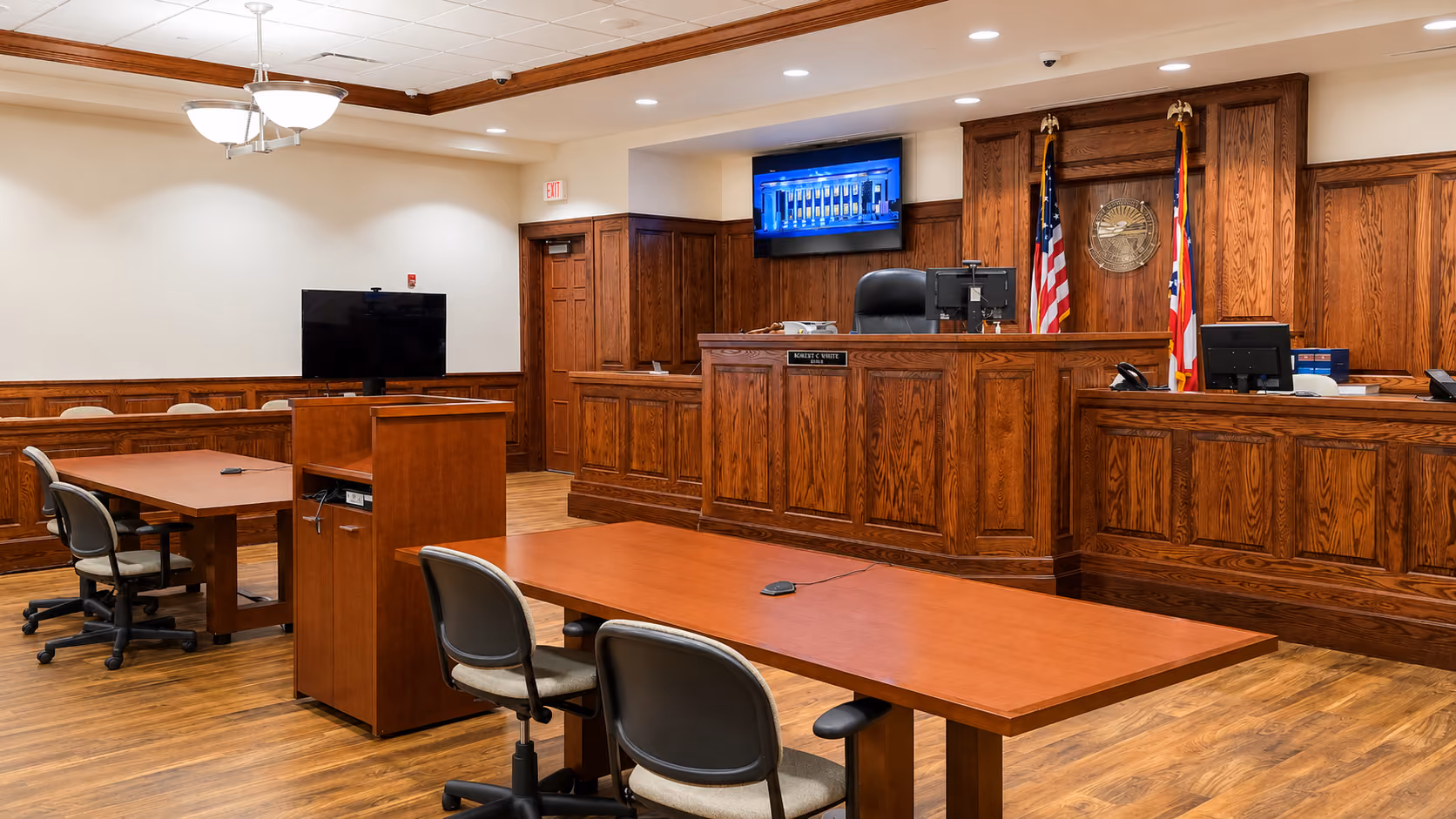 Elyria Municipal Court Courtroom