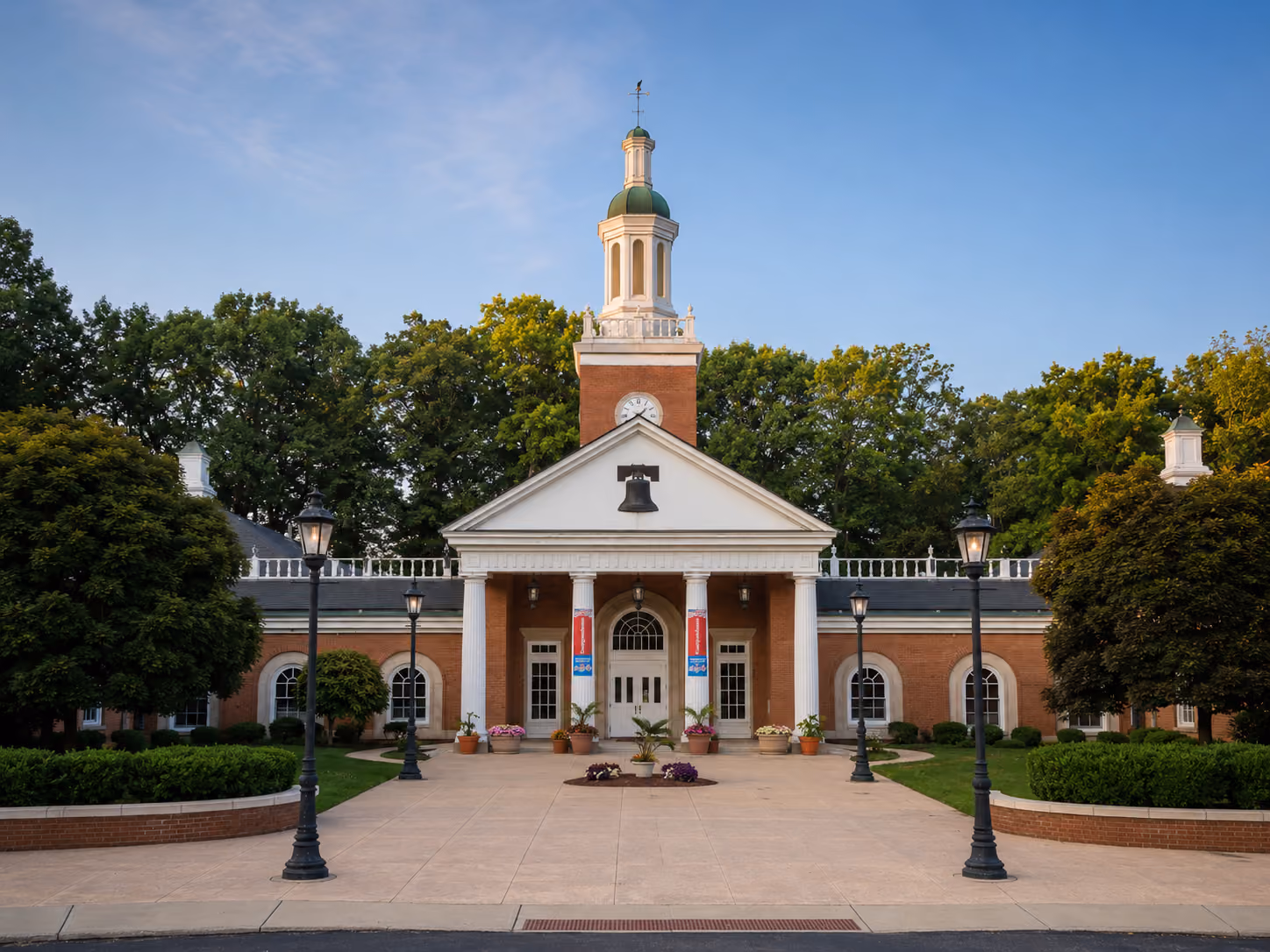 The Independence city building at 6800 Brecksville Road in Independence, Ohio, home of the Independence Mayor's Court