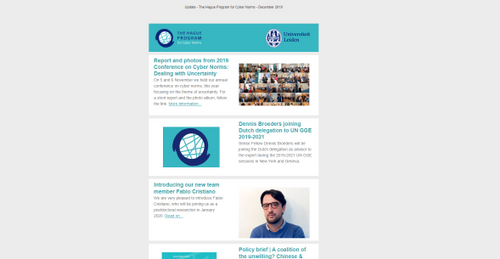 Newsletter | December 2019