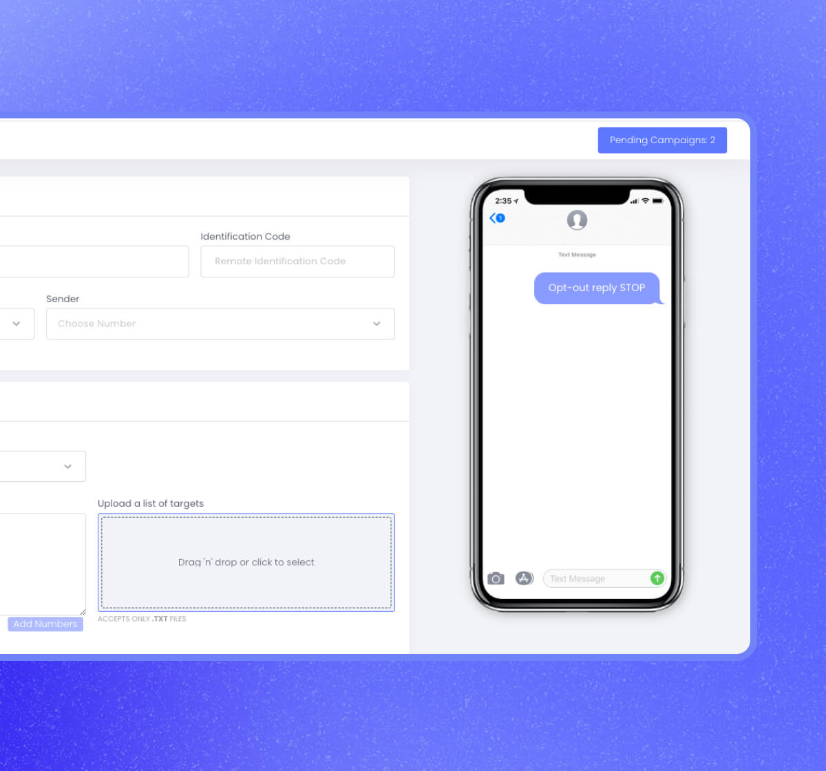 sms gateway - features