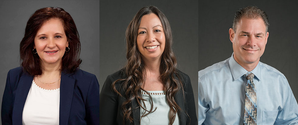 Margaret Borla, Angela Linz, & Matt Schambach