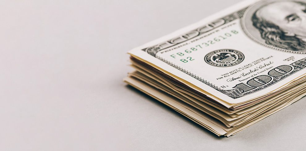 Stack of $100 bills - Canceling 4/15 Direct Debit Payments...