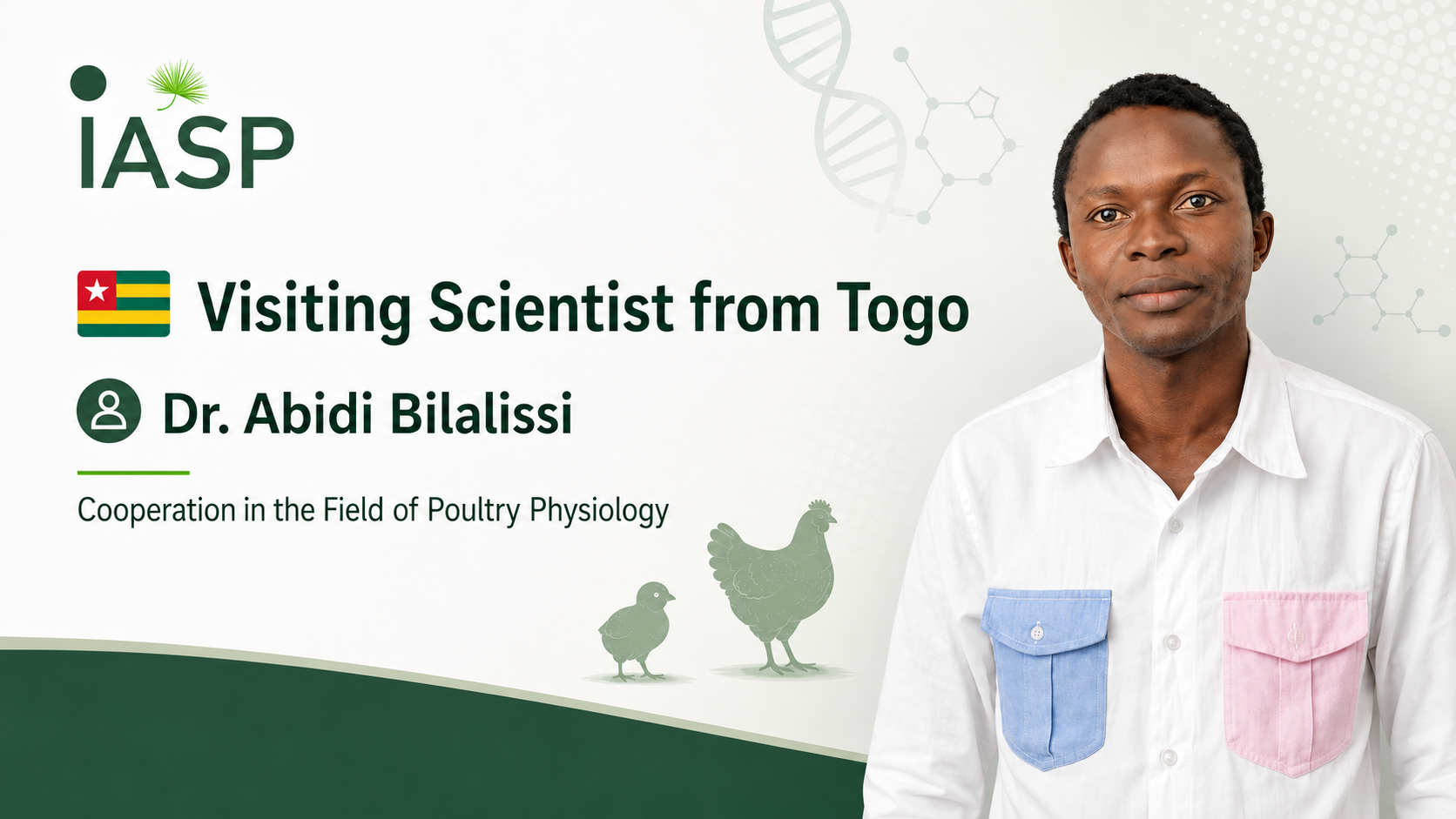 Visiting Scientist from Togo