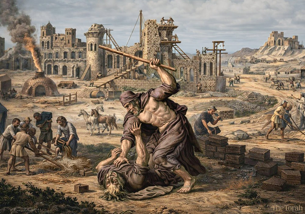 Raised as an Egyptian, How Does Moses Come to Identify as a Hebrew?