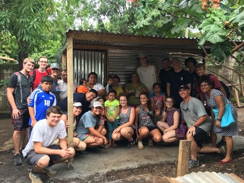 Group of people on a mission trip