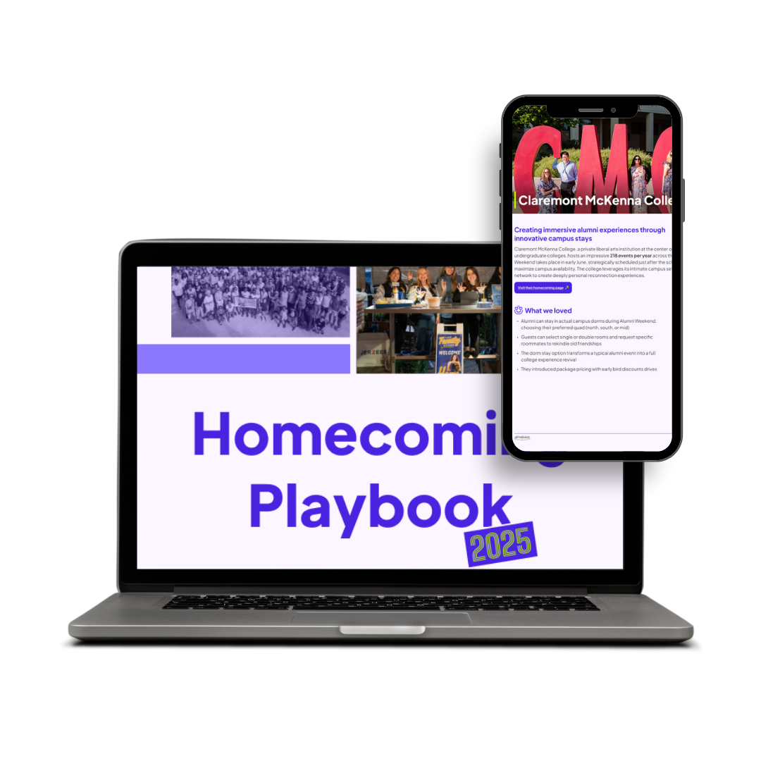 Almabase homecoming playbook