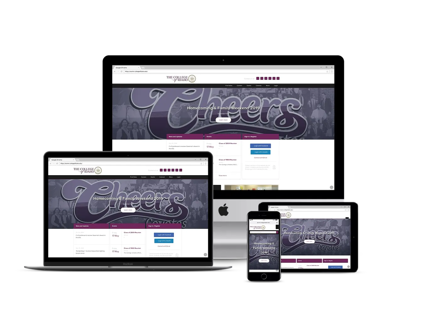 William Peace University grand welcome to the Class of 2020 virtually with Almabase