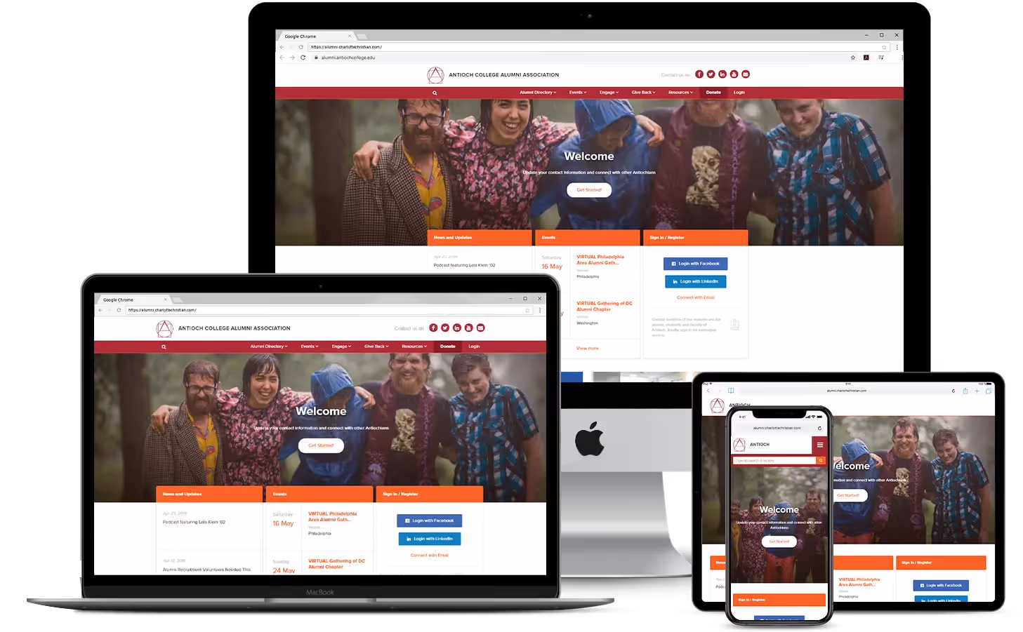 William Peace University grand welcome to the Class of 2020 virtually with Almabase