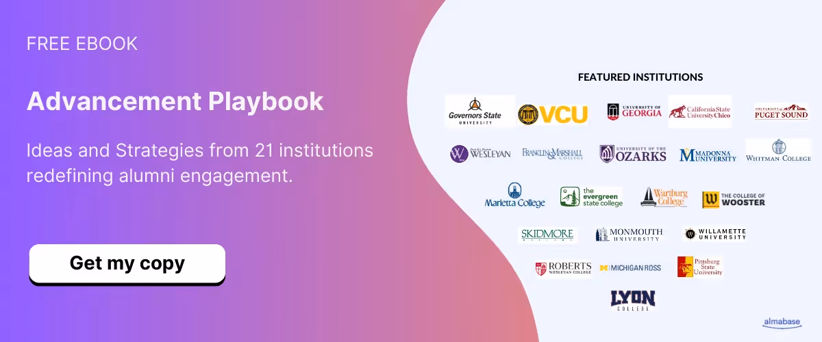 Advancement playbook