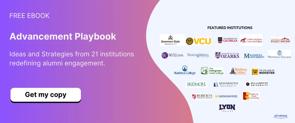 Advancement playbook