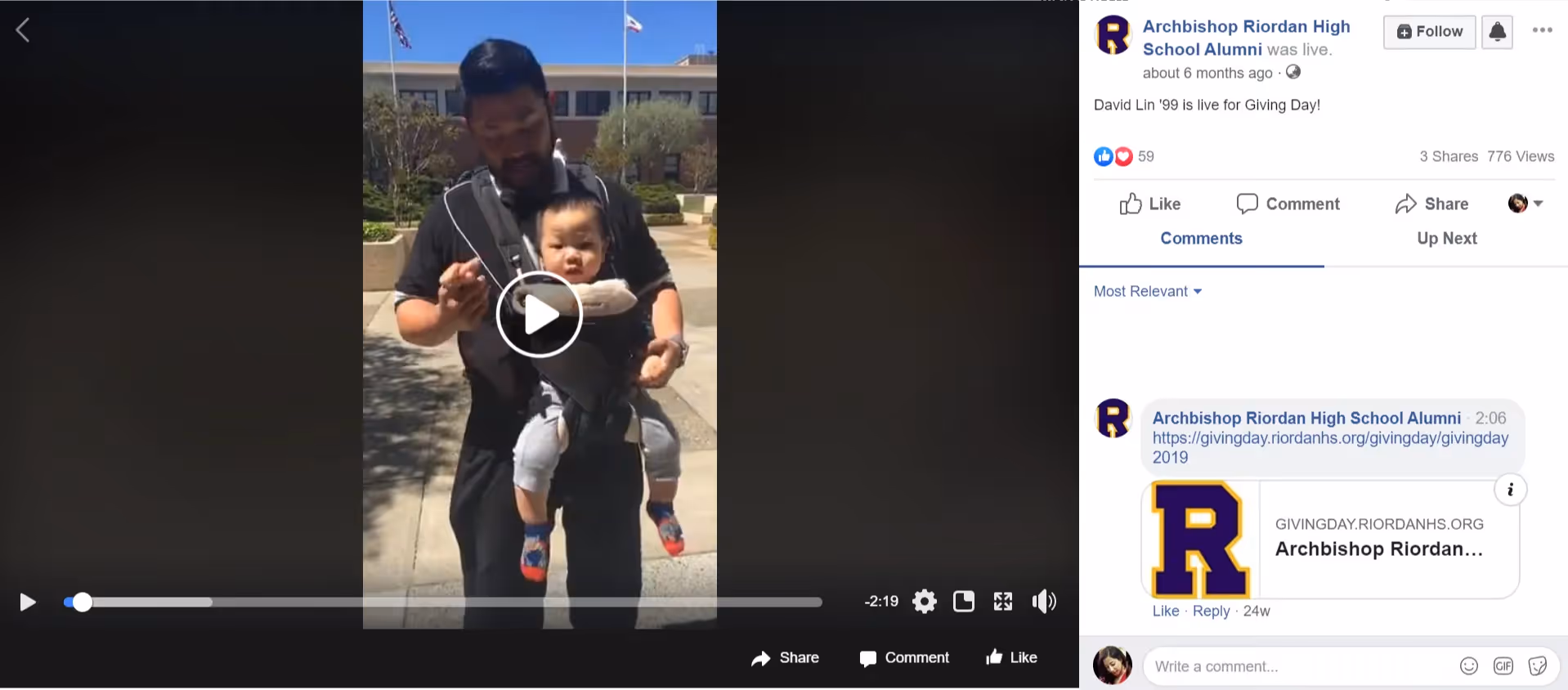 Facebook Post