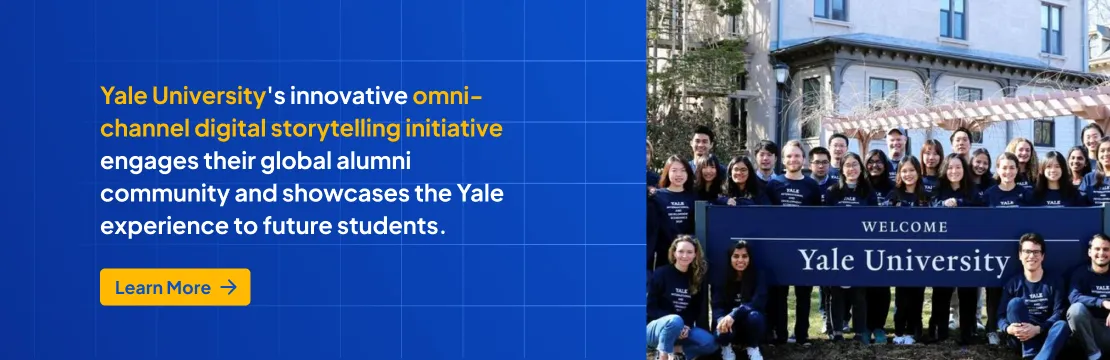 Almabase Yale University spotlight