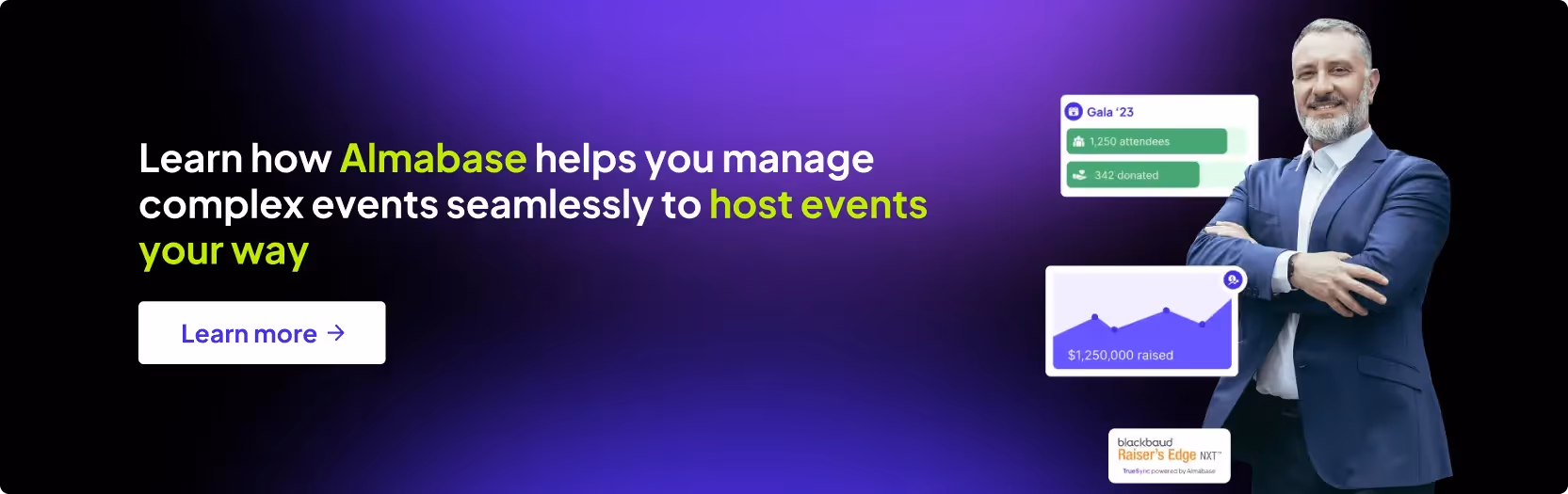 Book a demo with Almabase