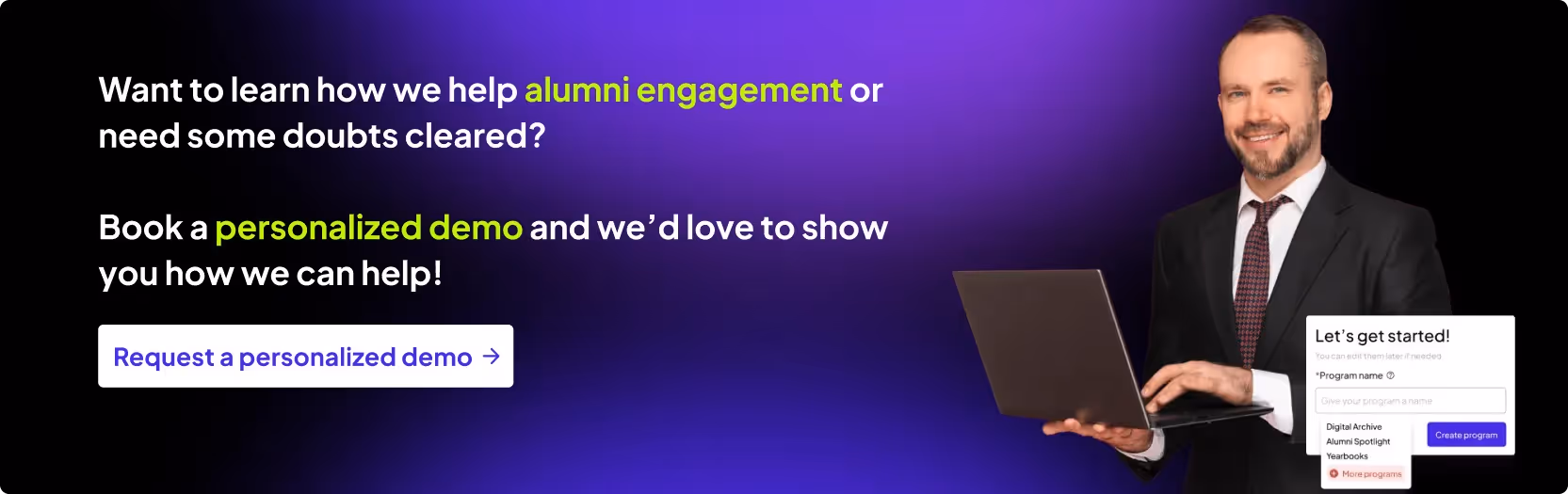 Almabase alumni engagement