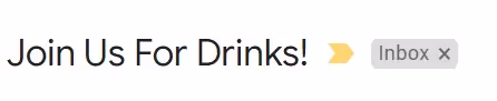 An optimized subject line