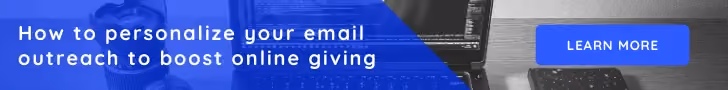 How to personalize your email outreach to boost online giving