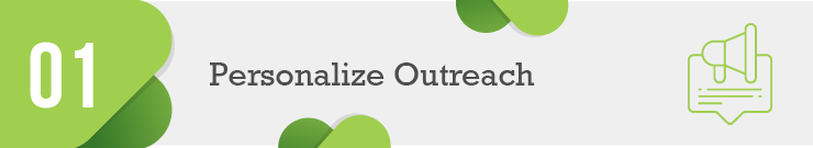 Personalize Outreach