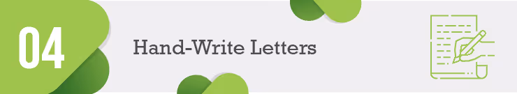 Hand-write letters