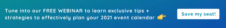 Live Webinar: Practical ways to plan your events calendar for next year