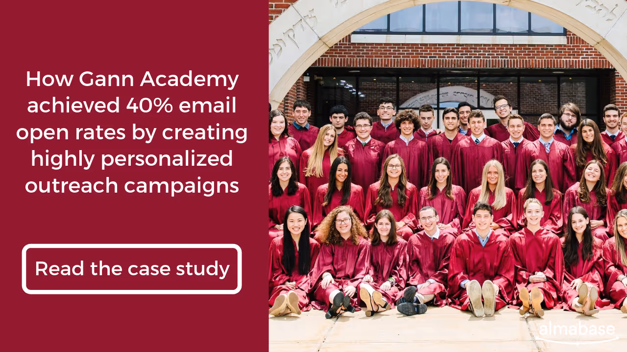 How Gann Academy achieved 40% email open rates