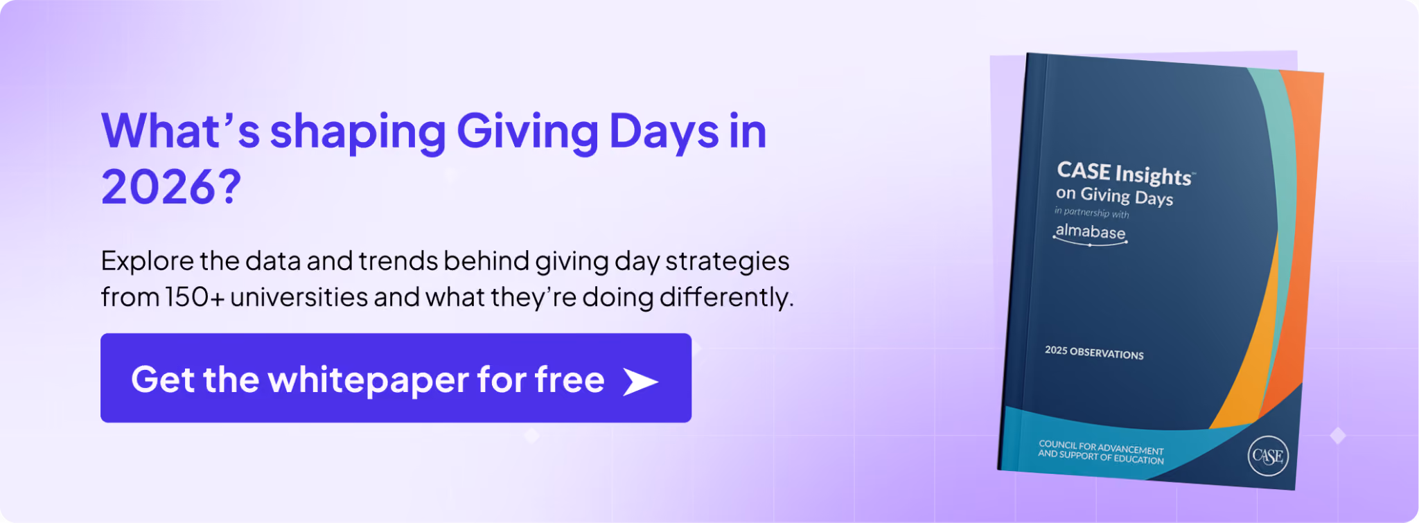 Almabase CASE Insights on Giving Days
