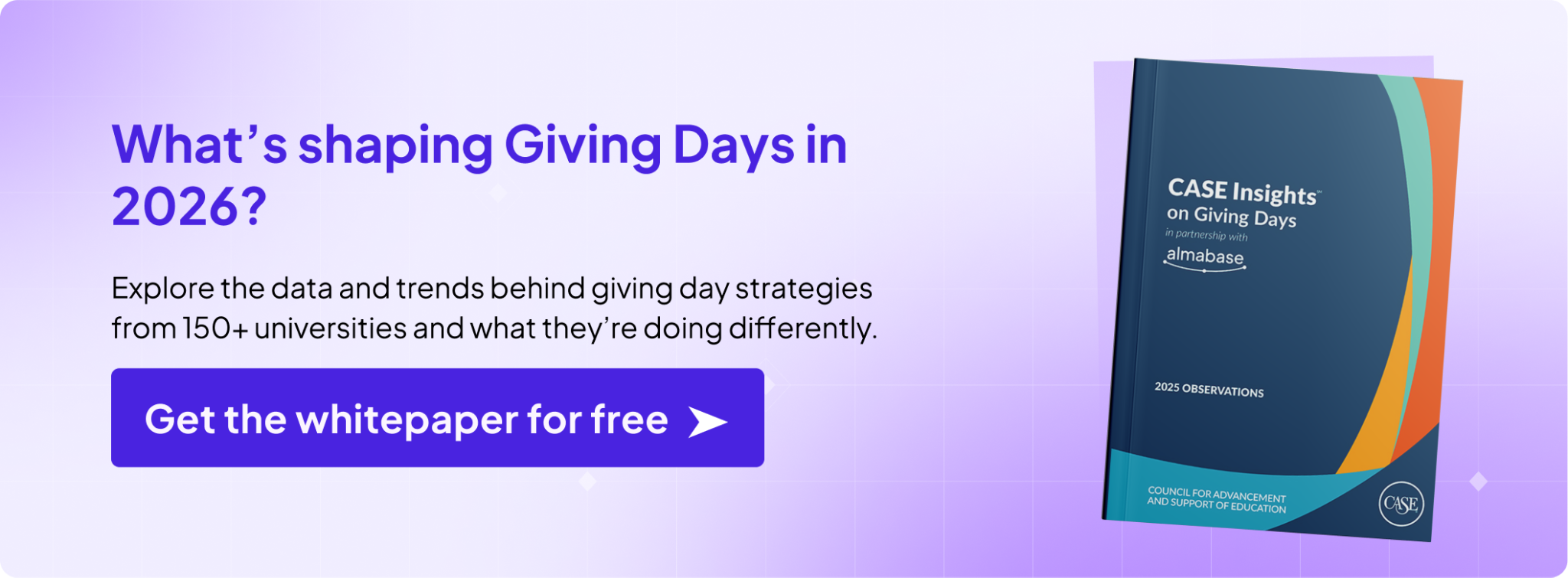 Almabase CASE Insights on Giving Days